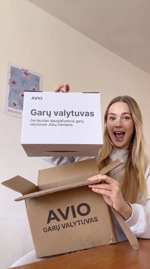 AVIO™ garų valytuvas – kliento nuotrauka